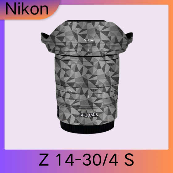 Lentes Nikon Z14-30F4 S  - Pele câmera, adesivo câmera - com alta resistência a arranhões, à prova d'água e com design elegante.